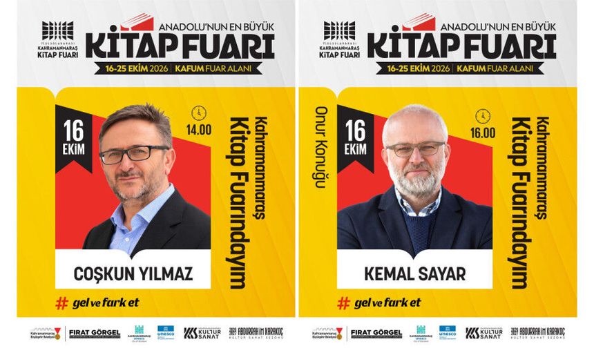 11. Kahramanmaraş Kitap Fuarı’nın İlk Gün Programı Belli Oldu