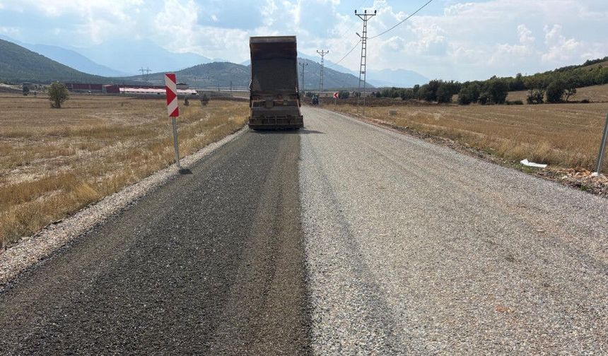 Göksun Yeniyapan Grup Yolunda 9 Milyon Liralık Asfalt Yatırımı
