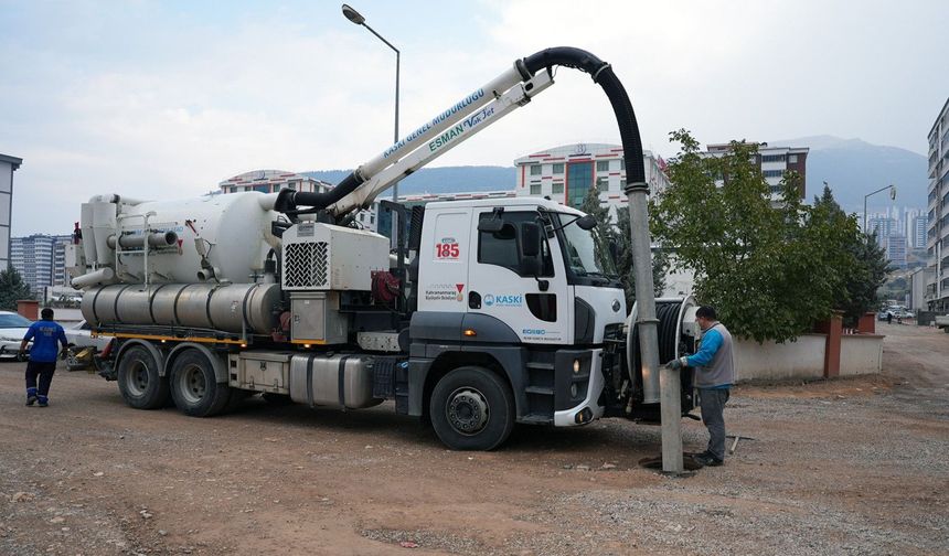 KASKİ Alarmda! Kahramanmaraş’ta Sağanak Yağış Öncesi Su Taşkınlarına Karşı Sıkı Önlem