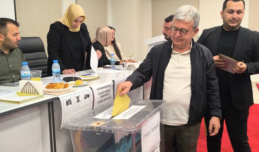 Kahramanmaraş Ticaret Borsası’nda Seçim Heyecanı!
