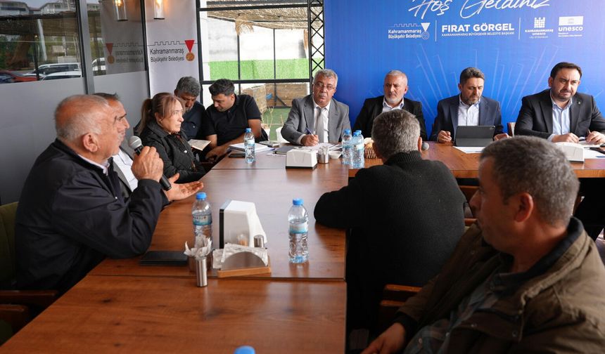 "Muhtarlarla Buluşma" Programının Yeni Durağı Pazarcık Oldu