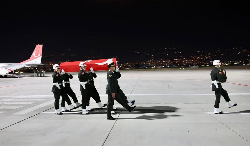 Şehit Yusuf Güneş’in Naaşı Kahramanmaraş’ta Karşılandı