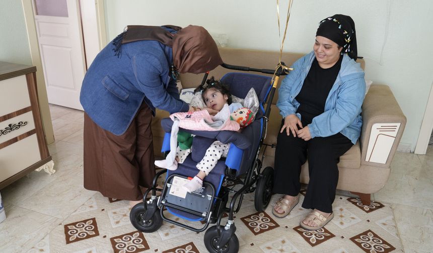 Serebral Palsi Hastası Çocuklara Puset Desteği