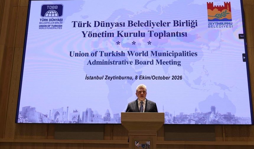 Fırat Görgel, Türk Dünyası Belediyeler Birliği Başkanı Oldu!