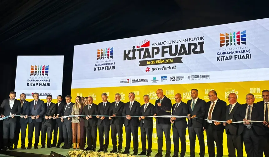 11. Uluslararası Kahramanmaraş Kitap Fuarı Kapılarını Ziyaretçilere Açtı