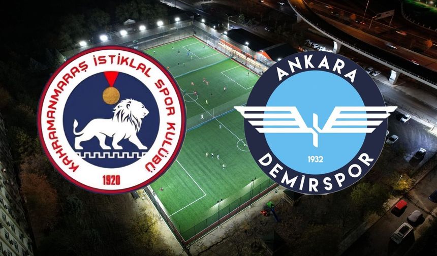 AKEDAŞ Kahramanmaraş İstiklalspor - Ankara Demirspor Maçı Ne Zaman, Hangi Kanalda?