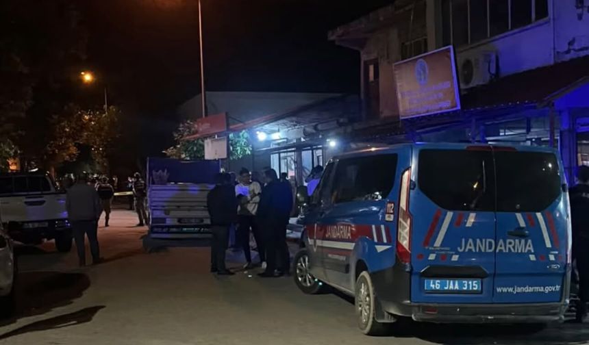 Kahramanmaraş'ta silahlı kavga: Polis memuru ağır yaralandı!