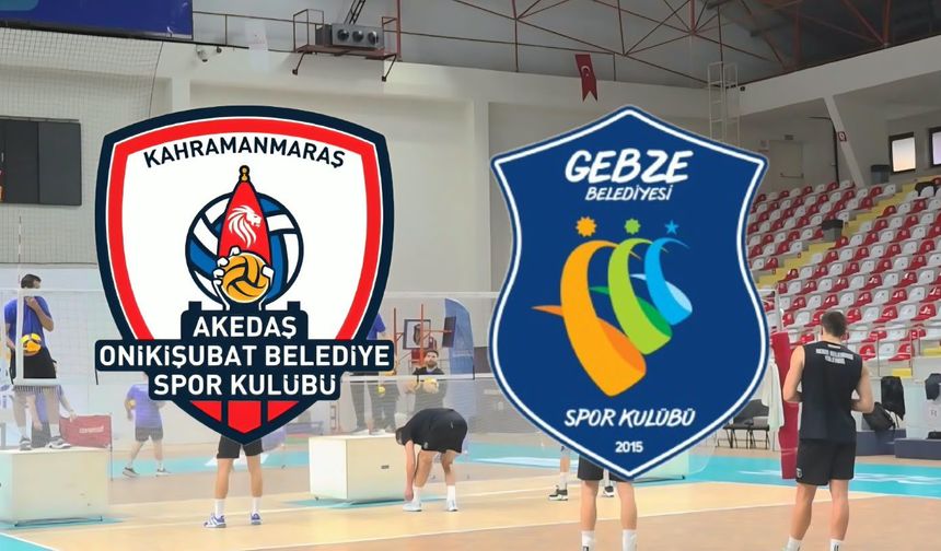Akedaş Onikişubat Belediyespor - Gebze Belediyesi Spor Voleybol Maçı Ne Zaman, Saat Kaçta?